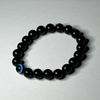 Black Tourmaline with Evil Eye